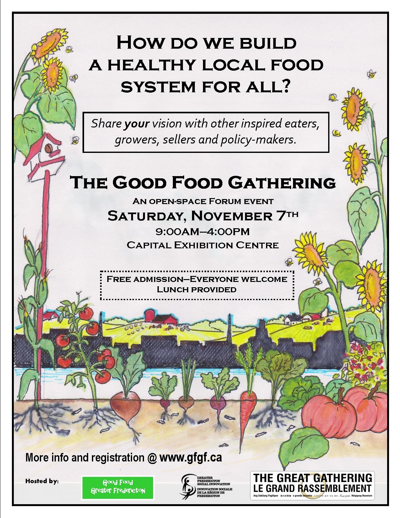 Good Food Gathering poster - final